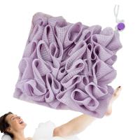 Bola De Baño Creativa 2 En 1 Toalla Loofah Con Cierre De Cordón Exfoliante Suave Esponja De Ducha Herramienta De Cuidado De Piel - details 42