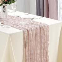 10Pcs Telar De Queso Boho Gauze Romántico Para Mesa 40x270cm Ideal Para Bodas Cumpleaños Y Fiestas De Enlace - details 9