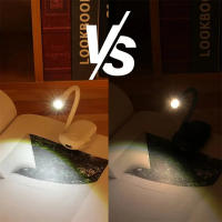 Luz De Lectura Mini LED Recargable De 3 Colores Lámpara Portátil Con Clip Iluminación Nocturna Ajustable Marcador Luz - details 7