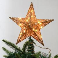 Estrella LED Para Árbol De Navidad Tamaño Grande Alimentado Por Baterías Decoración Para Sala De Estar Jardín Fiesta Año Nuevo 2025 - details 15