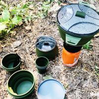 Cacerola De Silicona Plegable 2.5L Para Camping Tetera Portátil Para Café Y Té Pot Para Hervir Agua Mini Para Picnic Al Aire Libre - details 10