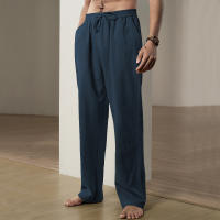 Pantalones deportivos casuales sueltos de lino transpirables de hip-hop para hombre de nueva tendencia de primavera y verano - details 11