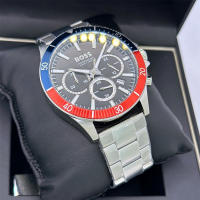 Reloj de Hombre HUGO BOSS 1514108, Esfera Negro de 45 MM + Caja de Regalo Elegante - details 1