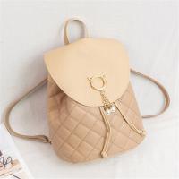 Mochila Mini De Mujer Moda PU Cuero Pequeña Con Cordón Estilo Casual Para Estudiantes Bolsa De Libros Colorido Dibujos Animados - details 13