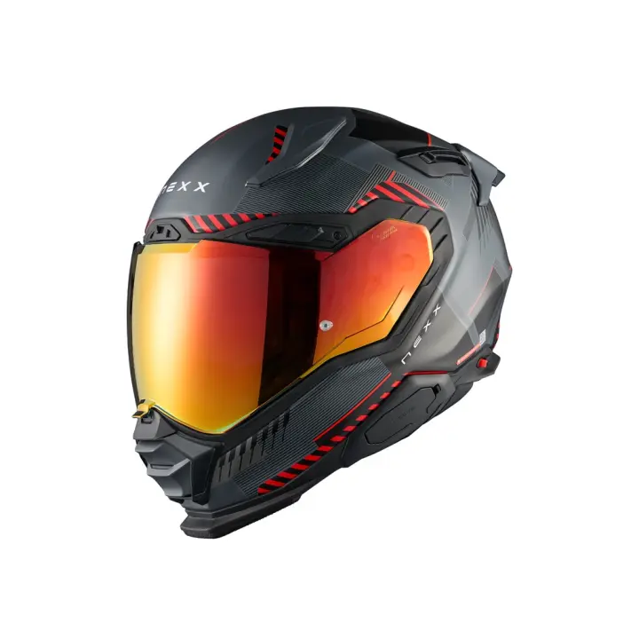 Casco Nexx X.WST3 Grey / Red MT - 1