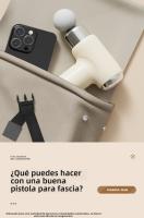 Pistola de Masaje Profesional 6 Velocidades,4 Cabezales Intercambiables,Tecnología Silenciosa,Portátil para Músculos y Articulaciones - details 3