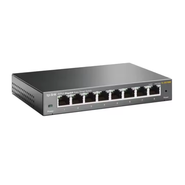 Tp-link tl-sg108e switch 8 gigabit v3 ports - 1