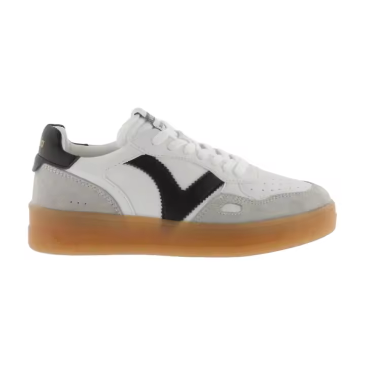 Zapatillas Blancas Victoria Seul Efecto Piel - 1