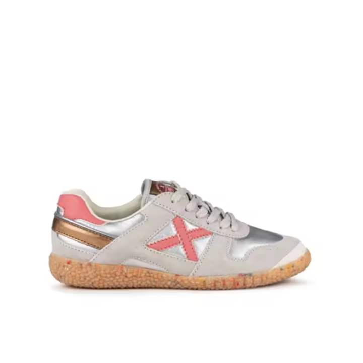 Munich Zapatillas  Munich Mini Goal 1595 Infantil Plateado - 1