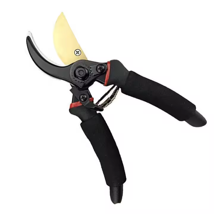 Tijeras de jardinería, tijeras de podar de derivación de titanio de primera calidad, podadoras manuales de alta resistencia, podadoras de jardín, herramientas de jardinería - 1