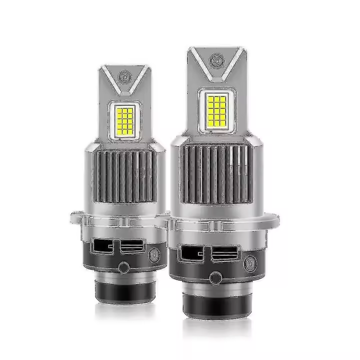D4s d4r D2S D2R LED Bombilla Headlight 6000K Blanco kit de conversión Plug and Play xenón HID lámpara reemplazo CANbus - 1