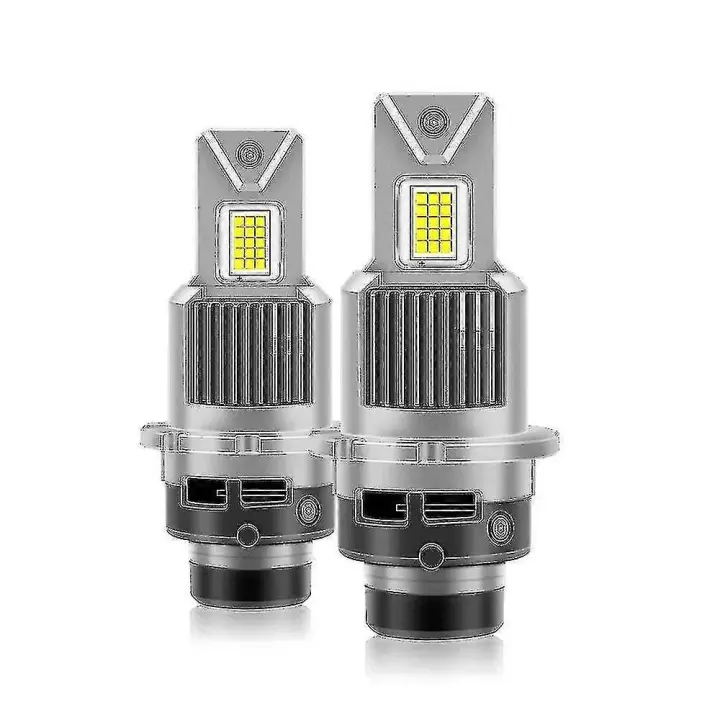 D4s d4r D2S D2R LED Bombilla Headlight 6000K Blanco kit de conversión Plug and Play xenón HID lámpara reemplazo CANbus - 1
