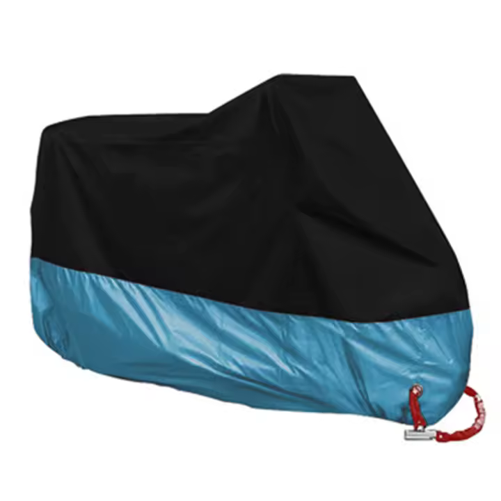 Cubierta Para Motocicleta HEROBIKER Impermeable Y Anti-Polvo Protección UV Para Todas Las Estaciones Adecuada Para Motos Scooters Y Motos Tamaño M-4XL Color Rojo - 1