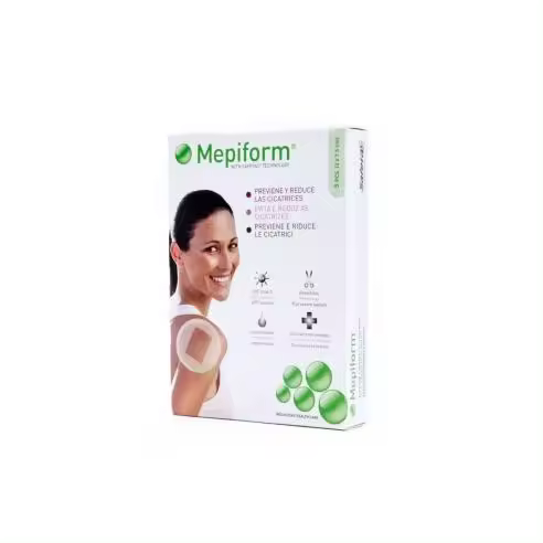 Mepiform Reductor de Cicatrices 5x7.5cm 5 Láminas - 1
