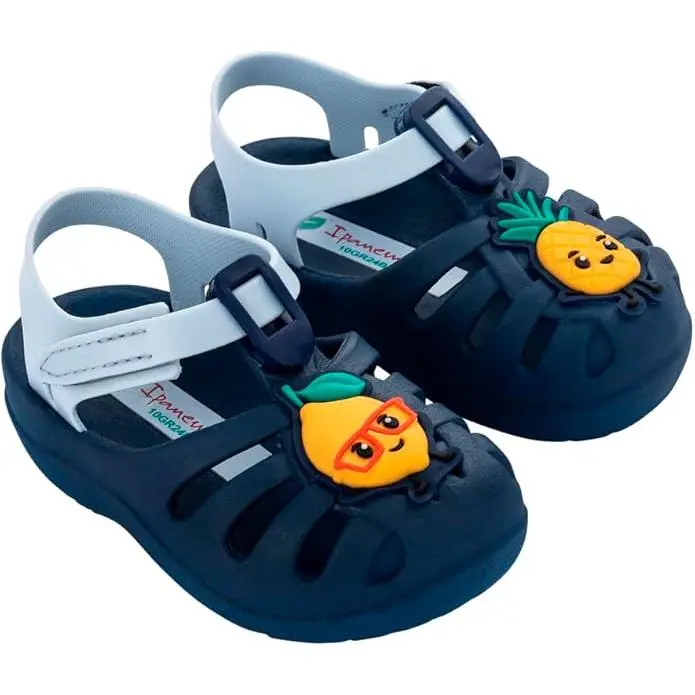 Sandalias Ipanema Summer XIV Baby Azul Limon Piña - 1