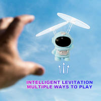 Helicóptero Robot Volador UFO Juguete Luminoso Para Niños Y Niñas Con Piloto Espacial Aeronave Dron Juego Interior Exterior - details 13