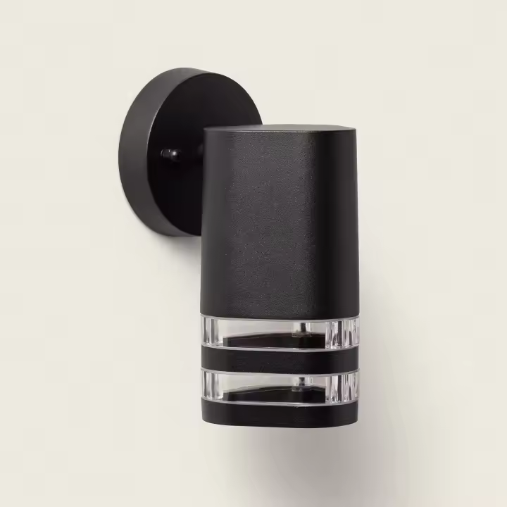 Aplique de Pared Exterior Bonnie Negro - 1