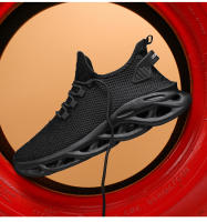 Zapatos De Deporte Casual Para Hombre Verano Zapatillas Ligeras Y Transpirables Negras Para Correr Caminar Tenis Y Exterior - details 12