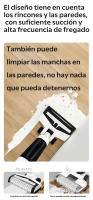 Aspiradora de Mano Comercial Vertical Húmeda y Seca SEATURTLEHOME - Mopa de Vapor y Aspiradora de Mano - details 11
