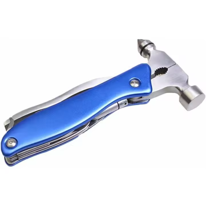 Martillo de seguridad para automóvil de acero inoxidable multiherramienta, kit de herramientas múltiples portátil para herramienta de evacuación - 1