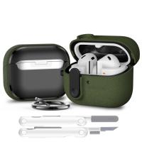 Carcasa Con Cerradura Segura Para Samsung Galaxy Buds 3/3 pro Con Kit De Limpiador Y Llavero Carcasa Para Auriculares Inalámbricos Samsung Galaxy Buds 3 Material TPU - details 17