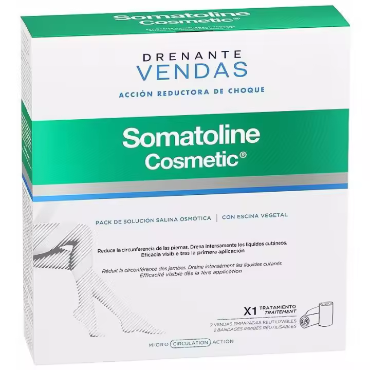 Drenante Vendas Kit Completo Acción Reductora Choque 1 U - 1