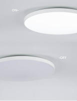 Lámpara De Techo LED Inteligente MANVIV Con Control Remoto/App Luz Dimmerable Decoración Para El Hogar Y Habitaciones Modernas Incluye Bombillas - details 12