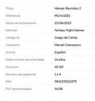 Marvel Champions Heroes reunidos Juegos de mesa 2 Fantasy Flight Games - details 0