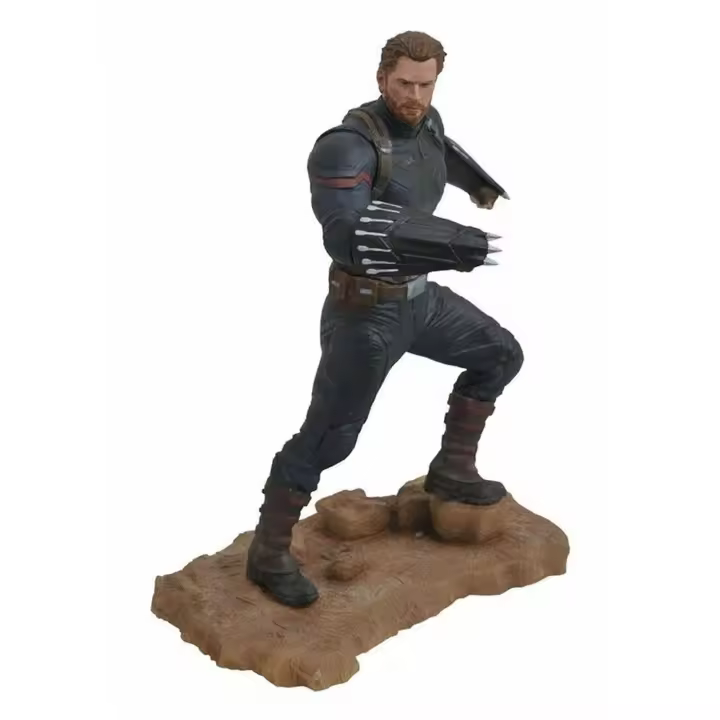 Figura de Acción Capitán América Marvel Los Vengadores Infinity War PVC 23 Cm - 1