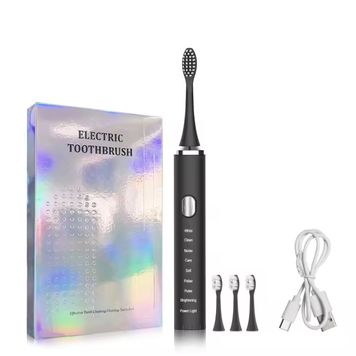 Cepillo De Dientes Eléctrico Sonic Con 8 Modos Limpieza Profunda Para Hombres Y Mujeres Adultos Carga USB YS01 - 1
