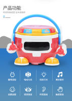 Juguete Musical Interactivo Para Bebés Y Niños Con Luces Y Sonidos Robot Danzante Con Elementos Espaciales Juguete Educativo Para Regalos - details 1