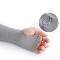 Pantorrillas De Seda Hielo Para Protección Solar Antideslizantes Para Hombres Y Mujeres Guantes De Verano Para Ciclismo Y Actividades Al Aire Libre - details 9