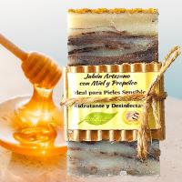 Antiedad. 5 Jabones Artesanos Naturales + Bolsa Sisal. PumarShop Cinnia Natura. Jabones de Chocolate, Té Verde,  Leche de Cabra, Miel y Propóleo, Avena. Hechos a mano. Vegano.🛑 [en caso de falta de stock de alguno, se sustituirá por otro similar] - details 6