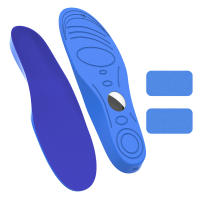 Almohadillas De Zapato Con Portador Oculto Para Airtag Cómodas Y Seguras Para Ancianos Y Niños Accesorio De Zapatilla Compatible Con AirTag Material PU Foam Color Azul - details 13