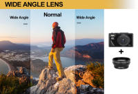 Cámara Digital 4K 64MP Con Pantalla Táctil De 3 Pulgadas Zoom Digital 18X Vlog Cámara De Video Para YouTube Webcam Cámara Interchangeable CMOS - details 6