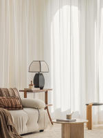 Cortina De Voile Blanca Semi-Nocturna De Poliéster Alta Calidad Para Sala De Estar Oficina Hotel - Preciso Al Detalle Y a Un Buena Precios - details 8