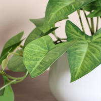 1PC Simulada Planta En Maceta Para Decoración De Oficina Negocios Foyer Jardín Floral Decoración De Hogar Estilo Vínculo - details 3