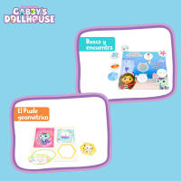 Lisciani Gabby's Dollhouse - Juegos de mesa 10 en 1, multijuegos, juegos niños 3 años, juguetes infantiles educativos, incluye juego de puzle, memo, colores, números, bingo, formas, asociaciones, sombras, busca y encuentra - details 4