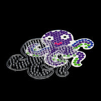 Plantillas De Puzle Pixel Art Para Hama Bolas 5mm Con Tweezers Plásticos Blancos Para Crear Juguetes 3D Regalo Para Niños - details 12