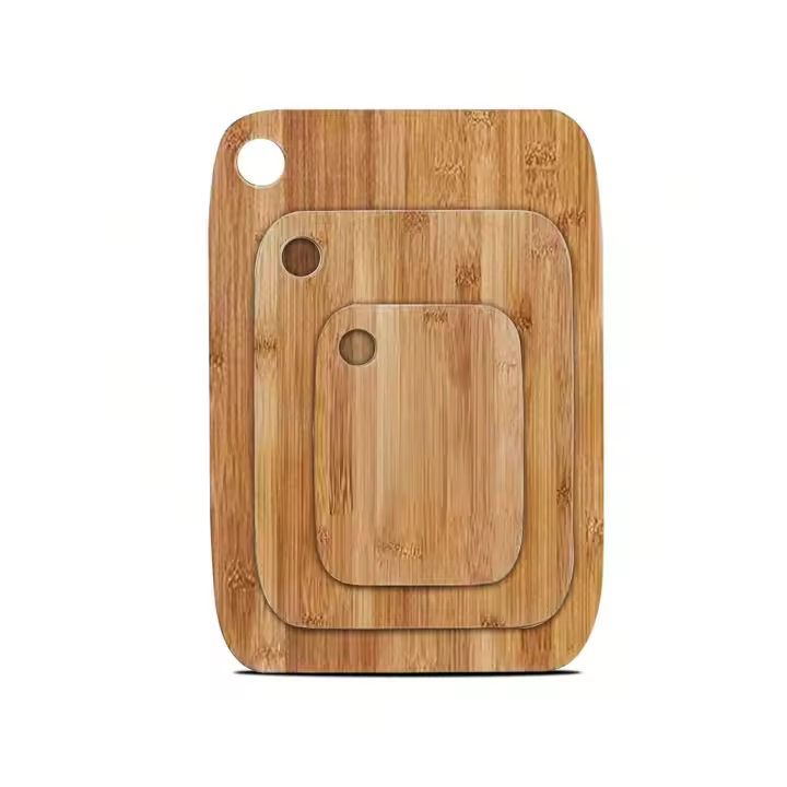 BLOOM STORE-3 tablas de cortar de bamboo KITCHEN FAMLILY 20x15cm / 30x23cm / 38x29cm - 1