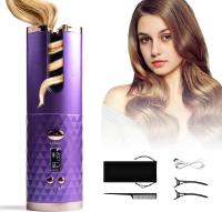Cordless Auto Curler - Rizador automático recargable para rizos u ondas,Rizador Automático, Rizador de Pelo Inalámbrico Rizador de Cabello Portátil Profesional, 6 Temperaturas y Temporizador, Recargable USB, Rizador Inteligente Anti-escaldado - details 0