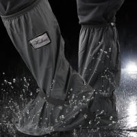Protector De Zapatos Unisex Para Veloce Y Motocicleta Impermeable Cubiertas De Botas Antideslizantes Para Día Llovido Nieve Bicicleta - details 5