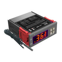Controlador De Temperatura Digital LED STC1000 Con Sensor NTC Regulador Térmico De Relé Para Calentador Congelador Nevera Envasado Individualmente - details 13
