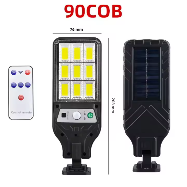 Luces Solares Para Exterior 350000LM Con Sensor De Movimiento 3 Modos Impermeables Iluminación De Seguridad Para Patio Jardín Puerta Calle - 1