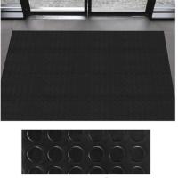 Pavimento de Caucho Antideslizante Suelo Protector Revestimientos Alfombra PVC negro - details 3