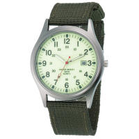 Reloj De Cuarzo Para Hombre Negro Con Correa De Nylon Militar Deportiva Moda Cuadro De Numeros Arábigos Clavija De Hebilla - details 22
