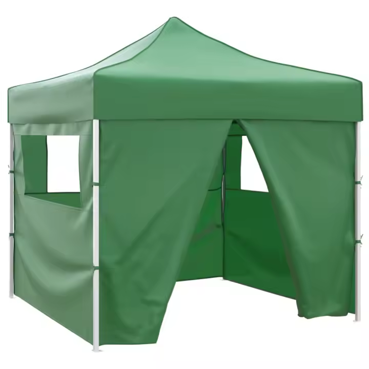 vidaXL Carpa Pleglable Pop-Up 4 Pared 3x3m Tienda Campaña Campamento Color Antracita,  Azul,  Crema y mas - 1