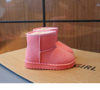 Botas De Nieve Para Niños Y Niñas Con Plataforma Y Peluche Grueso Estilo Conciso Cuatro Colores Slip-on Unisex Zapatos De Invierno Ajuste Verdadero Tamaño - details 18