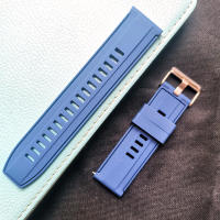 Correa De Silicona 22mm Para Huawei GT 2 3 4 Y Watch 4 3 GT4 GT2 pro GT2e GT3 SE Magic2 Accesorio De Reloj Unisex De 21cm Con Hebilla Metálica - details 7