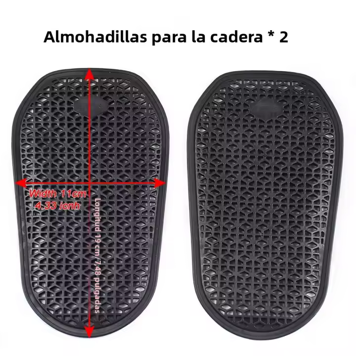 Almohadillas De Protección Para Rodillas Y Caderas Para Motocicleta Almohadillas De Reemplazo Para Pantalones De Motocicleta CE Certificación Adecuado Para Hombres Y Mujeres - 1